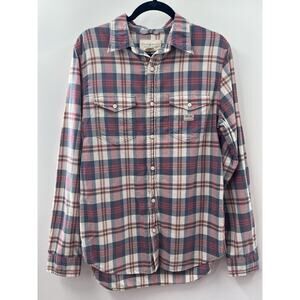 Ralph Lauren Denim & Supply Men’s Long Sleeve Cotton Plaid Button Up Size M